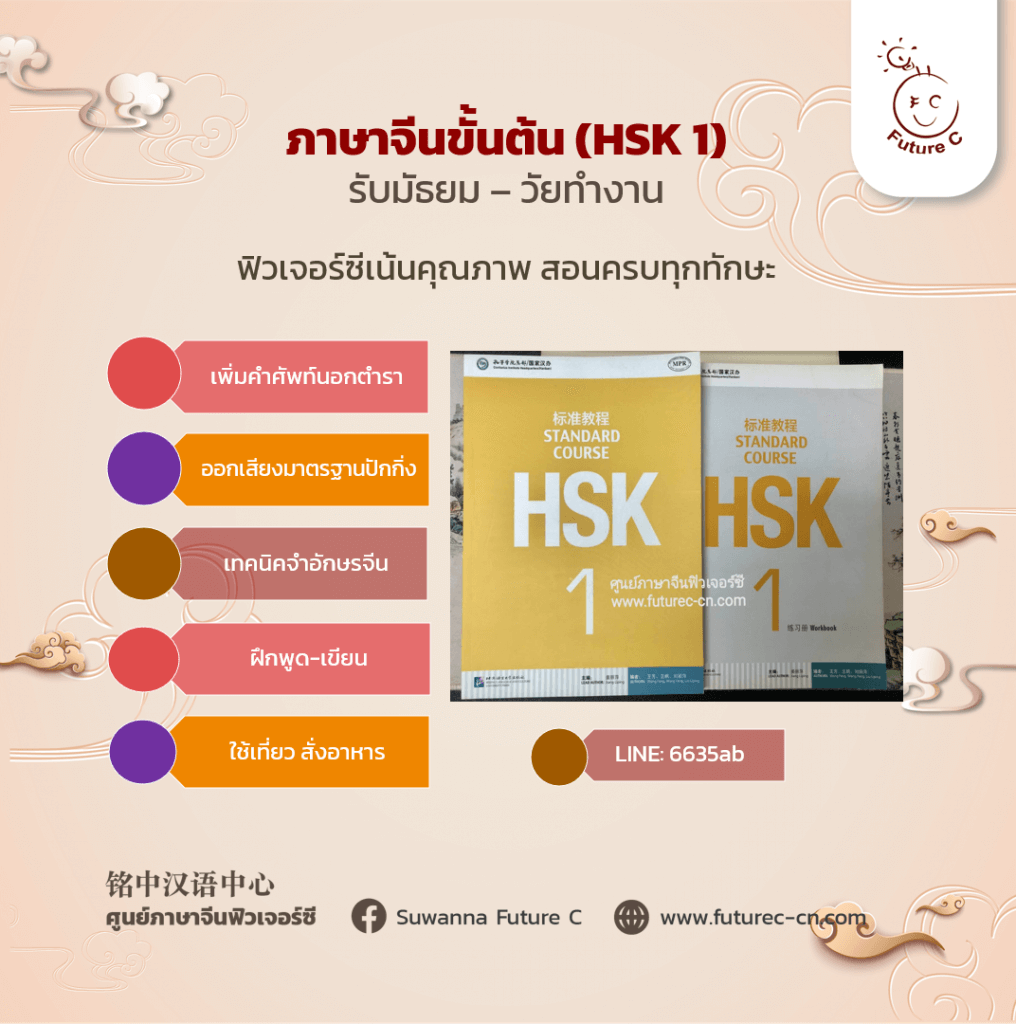 คอร์ส HSK 1 2024